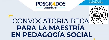 convocatoria beca maestría social