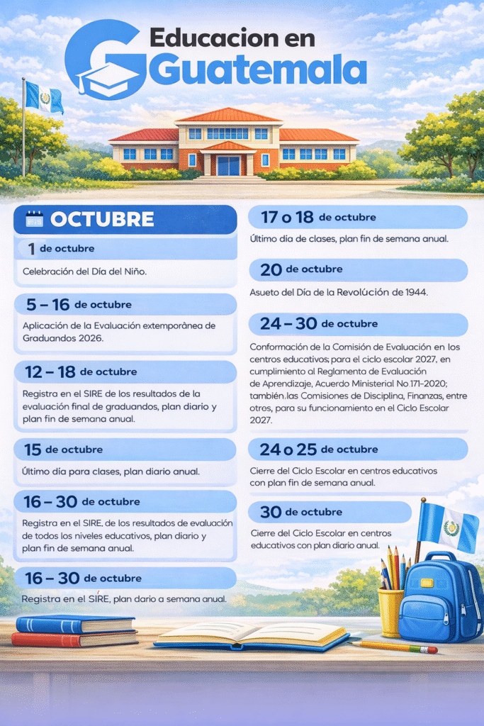 calendario-escolar-2026-guatemala-octubre