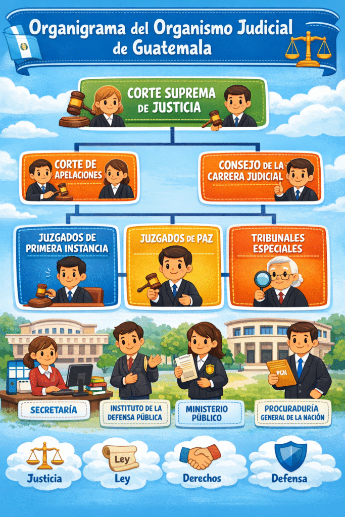 organigrama-del-organismo-judicial-de-guatemala