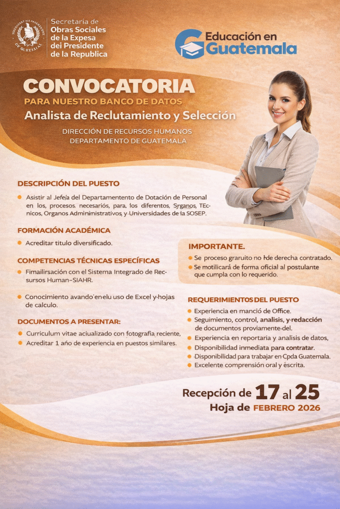 convocatoria-banco-datos-analista-reclutamiento-seleccion-sosep